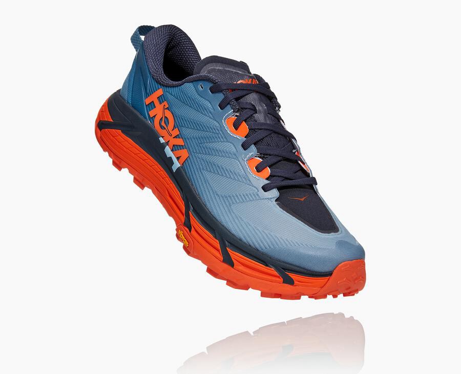 Hoka One One Trail Schoenen Heren - Mafate Speed 3 - Blauw - NJ8527409